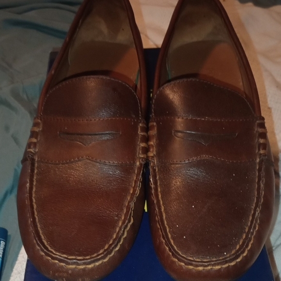 Polo by Ralph Lauren Tan Leather Loafers - Picture 2 of 4